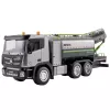 Huina 1:18 RC Ūdens Smidzināšanas Tvertnes Kravas Automašīna ar LED Gaismām un Skaņu
