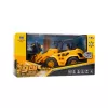 Huina 1:24 RC Ekskavators ar Iekrāvēju - 9 Kanālu 2.4GHz Tālvadības Celtniecības Transportlīdzeklis ar LED Gaismām un Skaņām
