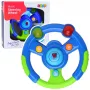 LEAN TOYS Interaktīvā stūre bērniem ar gaismām un skaņām Zaļa-Zila