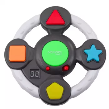 LEAN TOYS Elektroniskā loģikas spēle Atmiņas arkādes stūre ar gaismām un skaņām