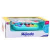 LEAN TOYS Interactive Piano For Kids Gears Blue