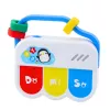 LEAN TOYS Muzikālo rotaļlietu komplekts mazuļiem - Telefons, Tamburīns, Atslēgas, 3 gab.