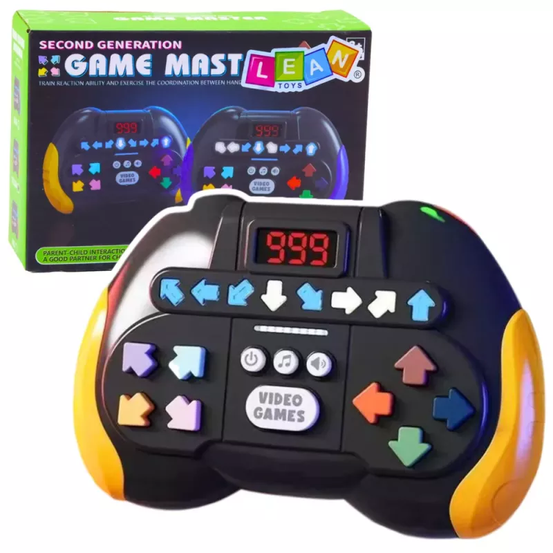 LEAN TOYS Spēļu konsole elektroniskā arkādes spēle 999 līmeņi