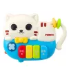 LEAN TOYS Mini klavieres mazuļiem Kaķēns Zils Gaismas Skaņas