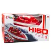 LEAN TOYS Remote Controlled Motorboat RC 1:28 Red
