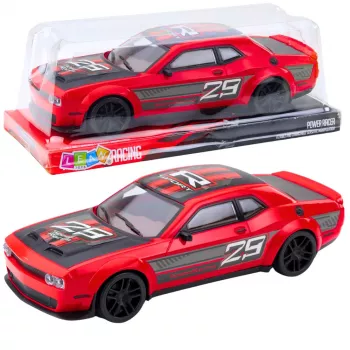 LEAN TOYS Sporta auto sacīkšu aizmugurējo riteņu piedziņa sarkans 1:14 Ferrari FXX K EVO RC auto