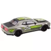 LEAN TOYS Aizmugurējo riteņu piedziņas sporta sacīkšu auto sudrabzaļš