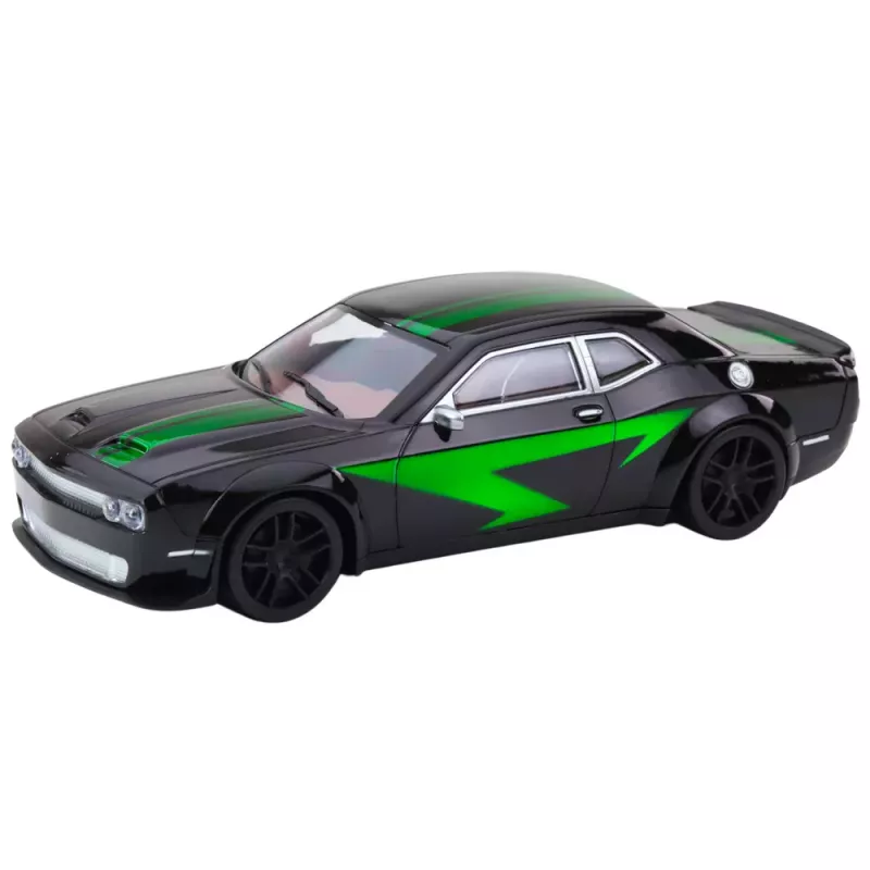 LEAN TOYS Sports Car Drive Glossy Body Black Green 1:14 RC Lamborghini Sian FKP 37