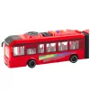 LEAN TOYS Locīts autobuss ar atveramām durvīm, gaismām un skaņām - Sarkans 1:16