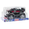LEAN TOYS Bezceļu transportlīdzeklis ar aizmugurējo piedziņu, sarkans un melns