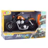 LEAN TOYS DIY Motorcycle Twisting Unscrewing Lights Sounds Orange