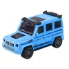 LEAN TOYS Bezceļu Auto Metāla Slēptā Auto Gaisma Skaņa Balts Zils