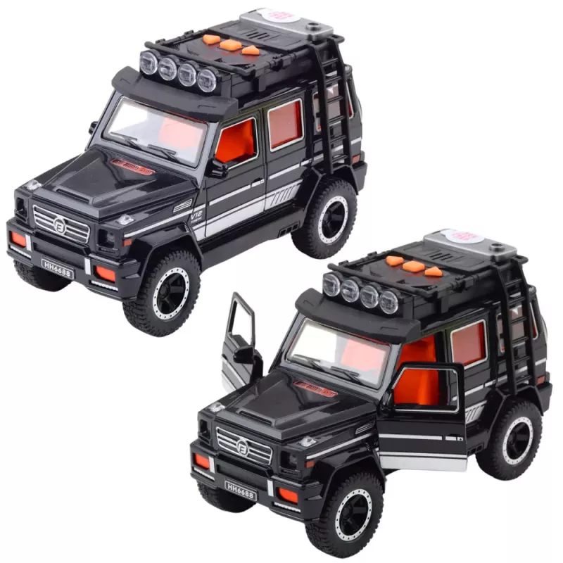 LEAN TOYS Apvidus auto HH6688 ar atveramām durvīm, gaismām un skaņām