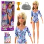 LEAN TOYS Anlily Ballerina Doll with Movable Limbs Accessories