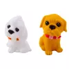 LEAN TOYS Figūru komplekts Mīlīgi suņi Kucēni Gumija 8cm 6gab.