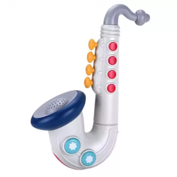LEAN TOYS Saksofons Mūzikas Instruments Maziem Bērniem Interaktīvs