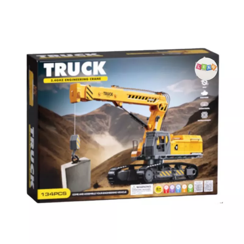 LEAN TOYS DIY Remote Controlled Crawler Excavator 133el RC
