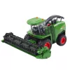 LEAN TOYS lauksaimniecības kombains ar graudu un kukurūzas ražas novācēju, tālvadības RC 1:24