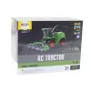 LEAN TOYS lauksaimniecības kombains ar graudu un kukurūzas ražas novācēju, tālvadības RC 1:24