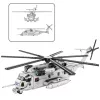 LEAN TOYS Construction Blocks Transport Helicopter 2192el