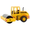 LEAN TOYS Ceļa veltnis Būvniecības transportlīdzeklis ar rotējošu stūri
