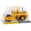 LEAN TOYS Ceļa veltnis Būvniecības transportlīdzeklis ar rotējošu stūri