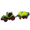 LEAN TOYS Traktora un lauksaimniecības preses komplekts Siena prese Zaļš