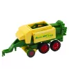 LEAN TOYS Lauksaimniecības traktora, piekabes un preses komplekts