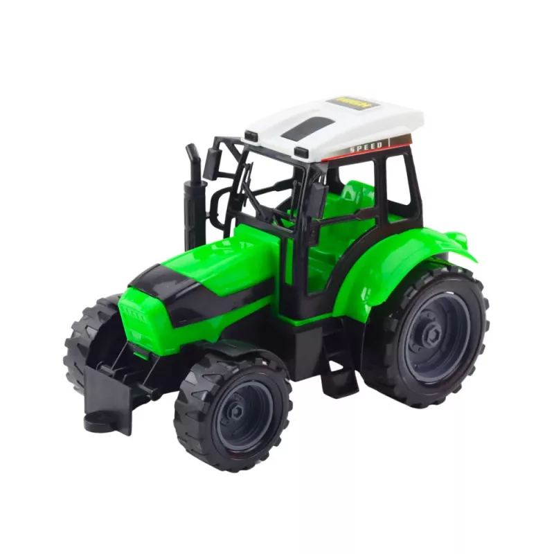 LEAN TOYS Traktora komplekts ar sējmašīnu