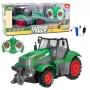 LEAN TOYS Remote Controlled RC Agricultural Tractor Green 1:24