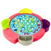 LEAN TOYS Interaktīva arkādes spēle Ar baterijām darbināma makšķerēšana Rozā