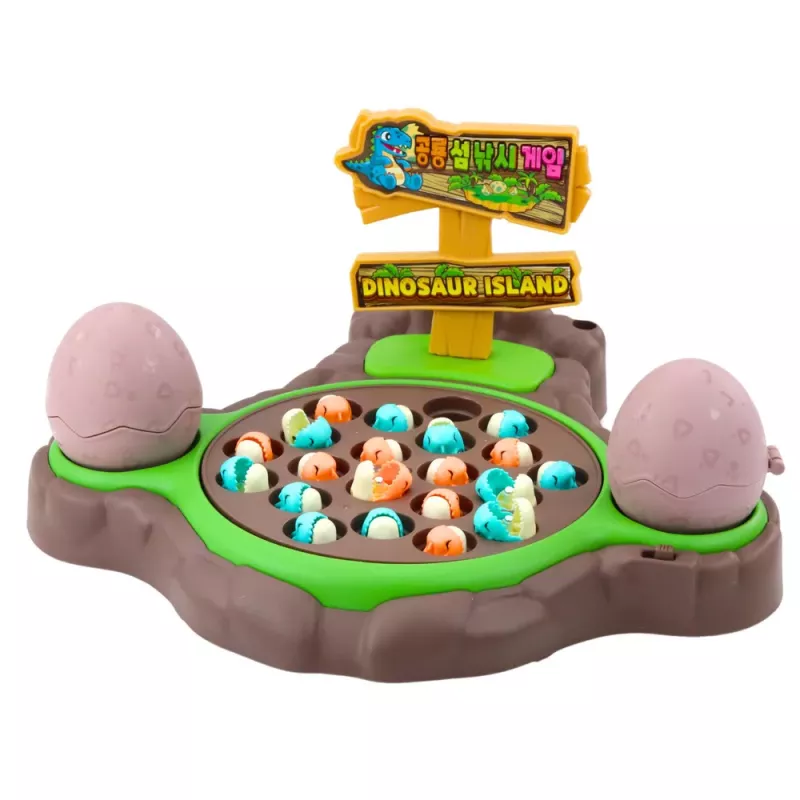 LEAN TOYS Arkādes spēle Dinozauru makšķerēšana ar magnētiskajiem kātiem un skaņām