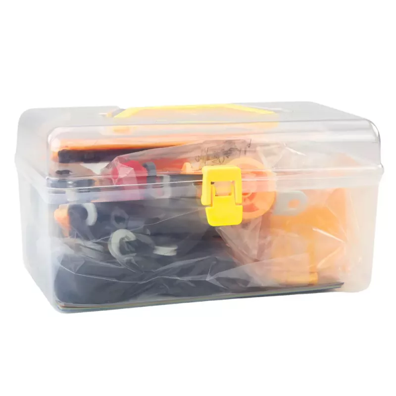 LEAN TOYS Construction Blocks Set Construction Machines 8in1 100pcs