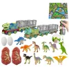LEAN TOYS Adventa kalendārs bērniem Dinozauru figūriņas un aksesuāri