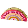LEAN Koka galda organizators bērniem Rainbow Pink