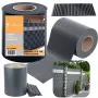LEAN UV Protection Fence Tape 20 Clips Gray 450 g/m² 19x35m