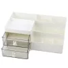 LEAN Functional Desk Organizer with Drawers and Compartments - White
