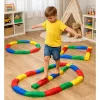 LEAN TOYS Sensory Path Balance Boards 16 Boards Anti-slip Joints