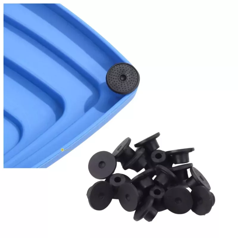 LEAN TOYS Sensoriskais izglītojošais celiņš - Krāsaini līdzsvara akmeņi, 6 gab.