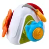 LEAN TOYS Izglītojošs sensoriskais kubs mazuļiem, krāsains 5-in-1