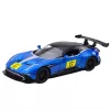 LEAN TOYS Metāla sporta auto ar gaismām un skaņām, zils, 1:22
