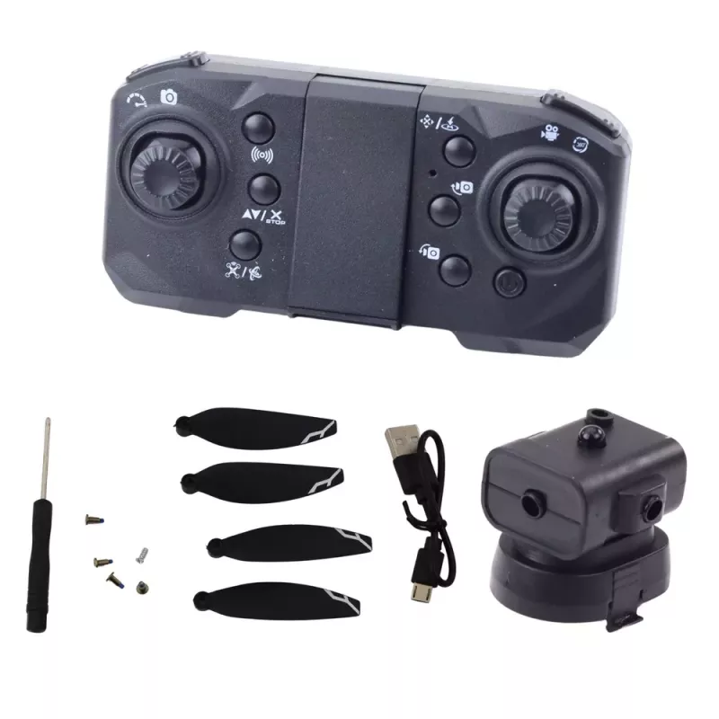 LEAN TOYS D11 Drone Remote Control HD Camera WIFI Gesture Control Remote Control Yellow