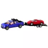 LEAN TOYS Bezceļu transportlīdzeklis ar evakuatoru un sporta auto komplekts