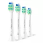 Philips Sonicare InterCare HX9004/87 4 Pack Brush Heads - White