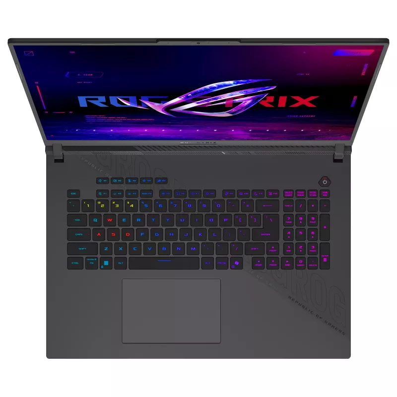 ASUS ROG Strix G18 G814PP-S8075W Gaming Laptop, 18 collu QHD+ 240Hz, AMD Ryzen 9 8940HX, 32GB DDR5, 1TB SSD, NVIDIA GeForce RTX 5070, Windows 11 Home