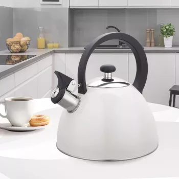 MEO Maestro Ne-elektriskā tējkanna 2.5L MR-1302-WG Nerūsējošais tērauds