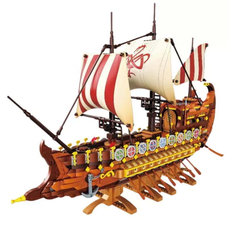 LEAN TOYS Senās Romas kuģa būvbloķi 2073 gab.