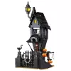 LEAN TOYS Būvbloķi Spoku māja Helovīna tornis 581 gab.