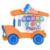LEAN TOYS Elektriskās klavieres izglītojošas mazuļiem Saldējuma salons Oranžs