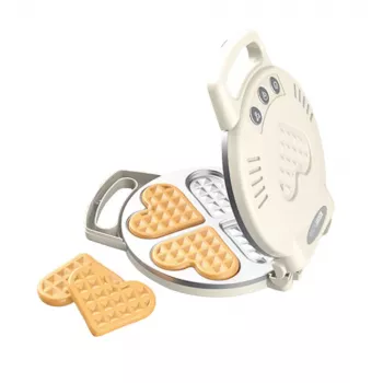 LEAN TOYS Pizza Waffle Set ar Papildpiederumiem Virtuves Aksesuāri Bērniem